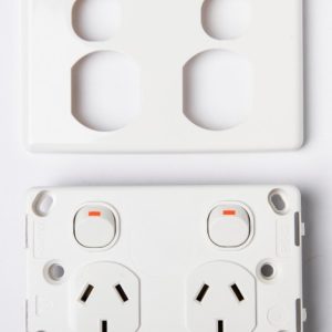 Dual GPO power and appliace outlet 240 volt
