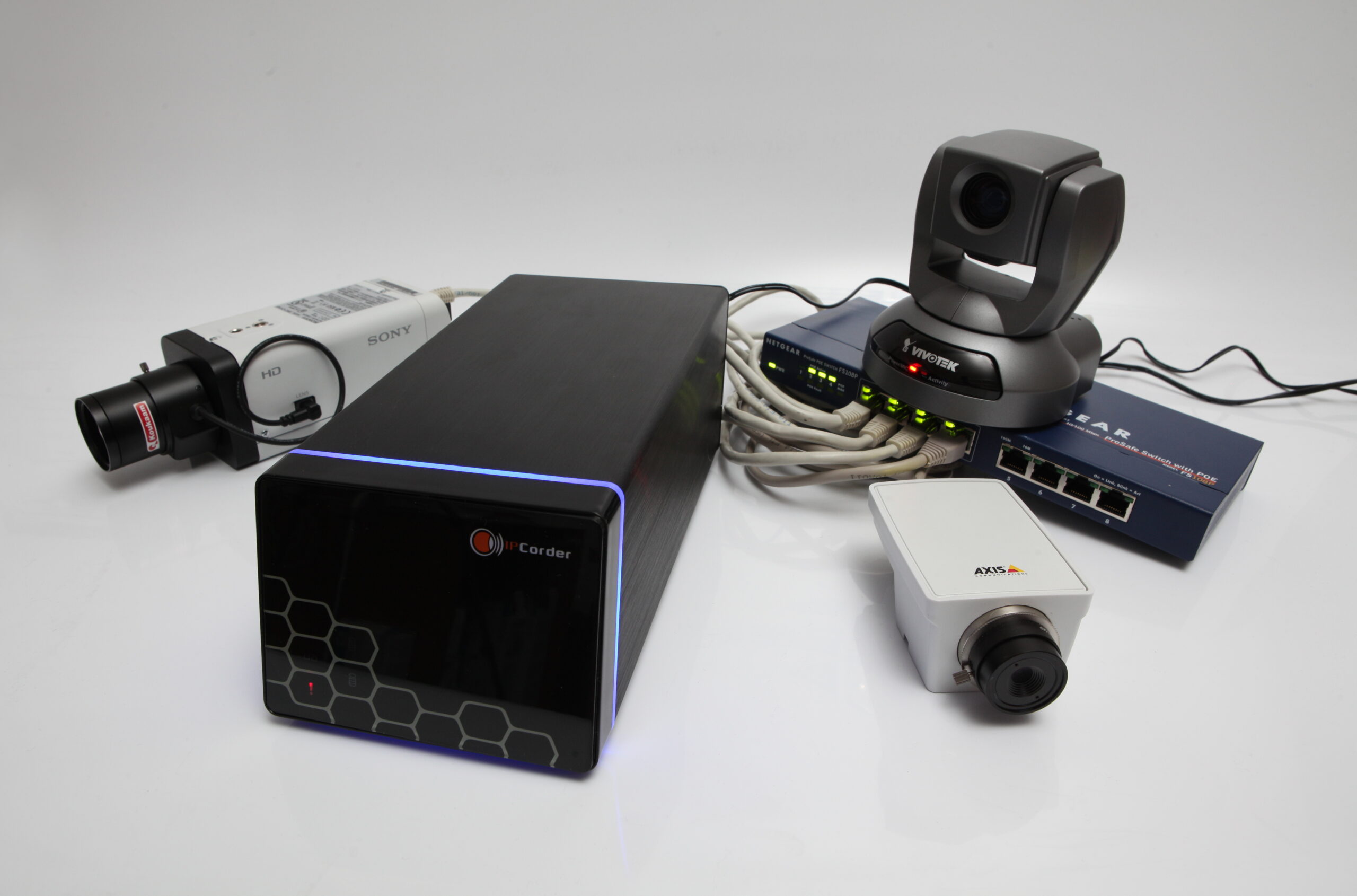 IP Security systems cameras and recorder