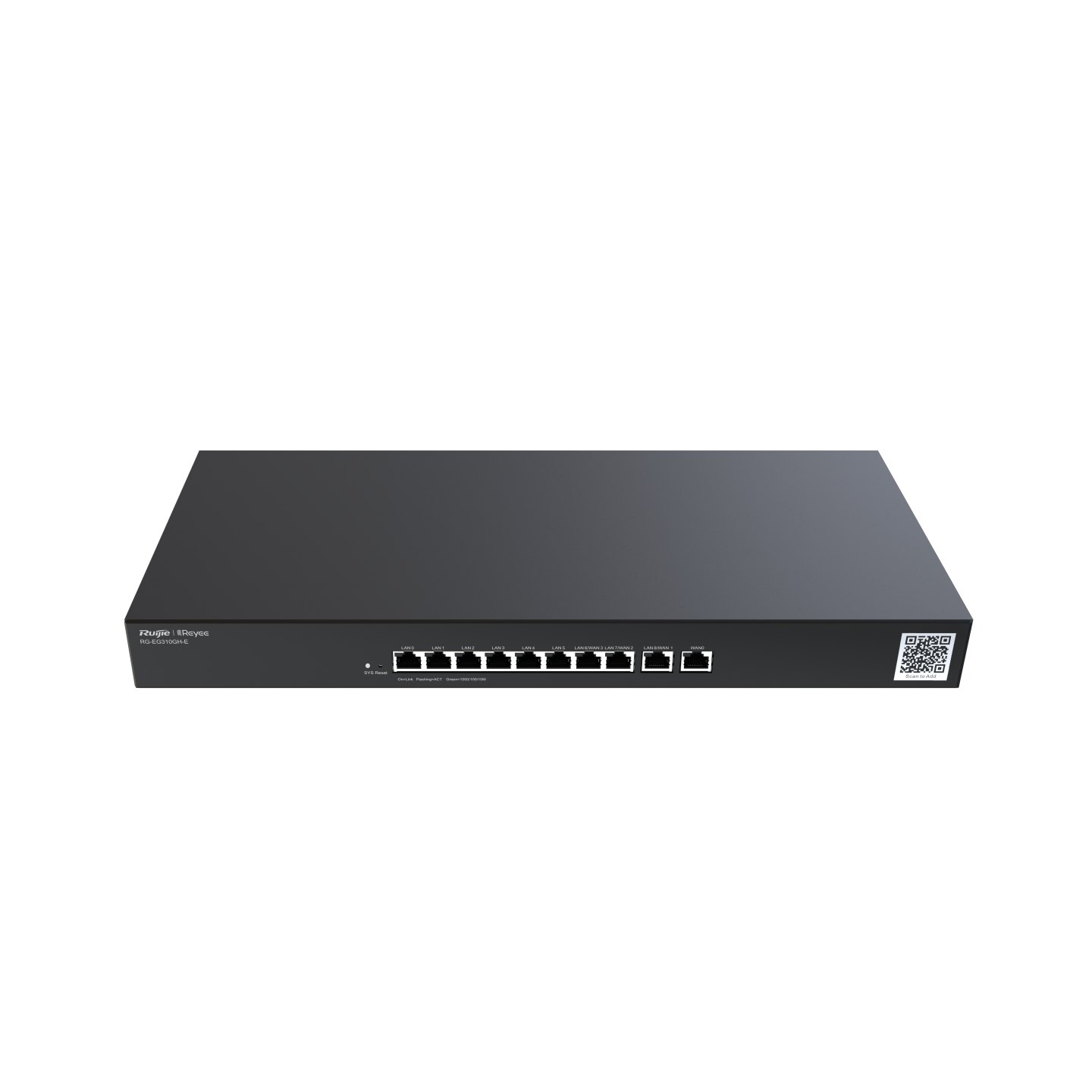 RG-EG310GH-E, Reyee 10-Port