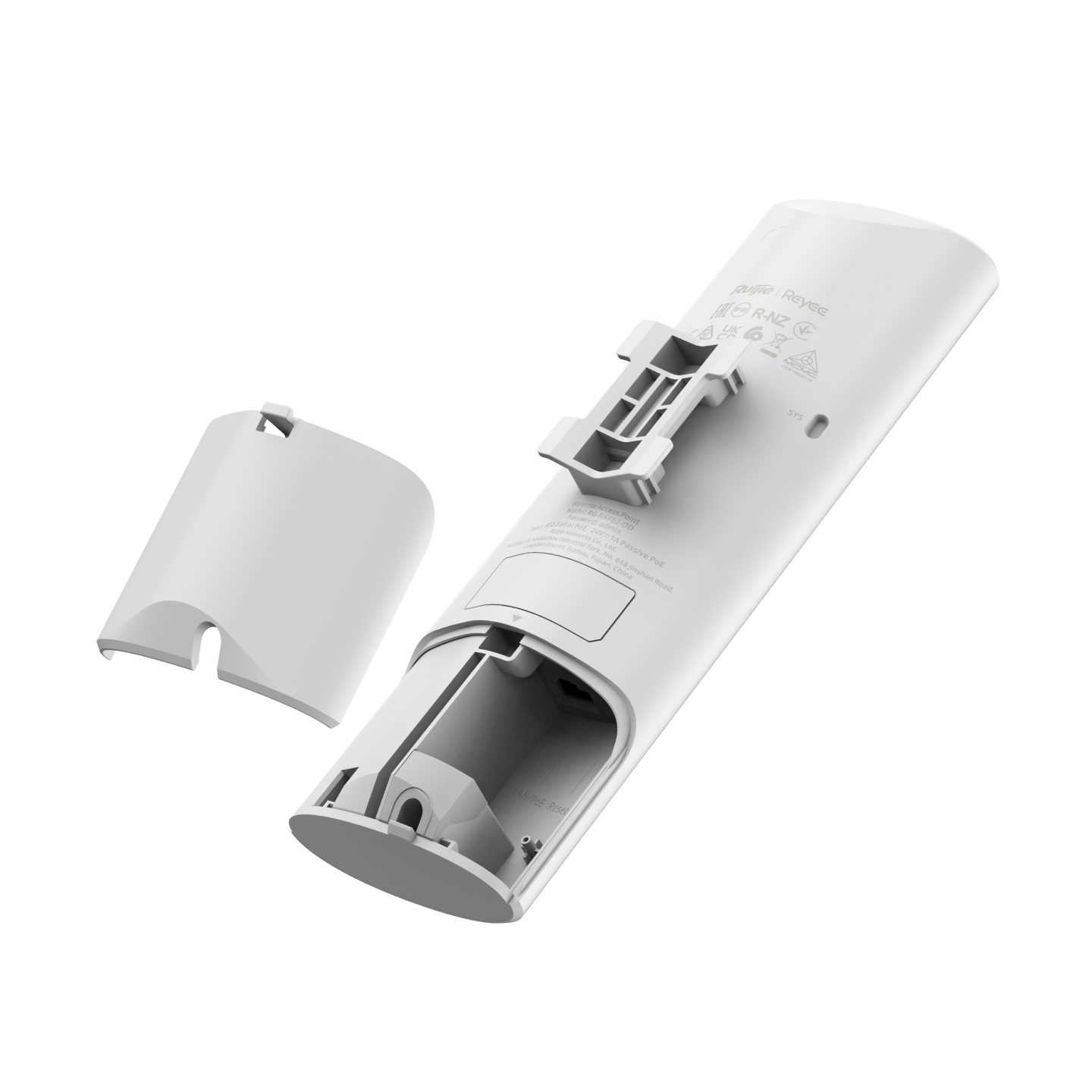 RG-RAP62-OD, AX3000 Wi-Fi 6 Indoor:Outdoor Versatile Access Point 12