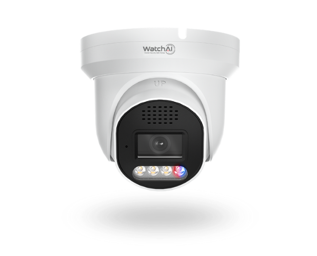 Smart Dual Light Turret Camera