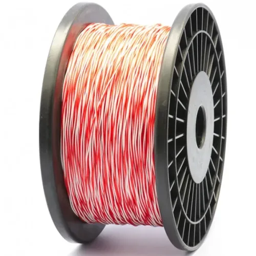 Jumper Wire Red/White 200m drum