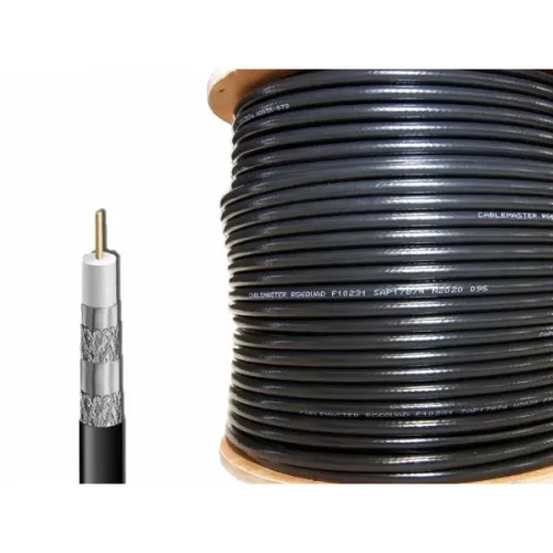 RG6 quad-shield coaxial Cable 305m Drum