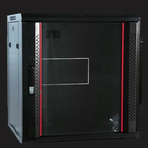 12RU 450 Deep Data Cabinet Black