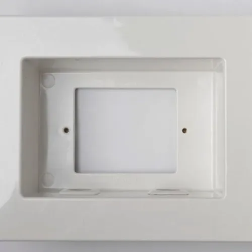 Recessed AV enclosure (1 x Std Wallplate, 2 x Clipsal Bezel)