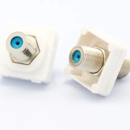 Clipsal Plate Insert  F – F Connector (COAX)