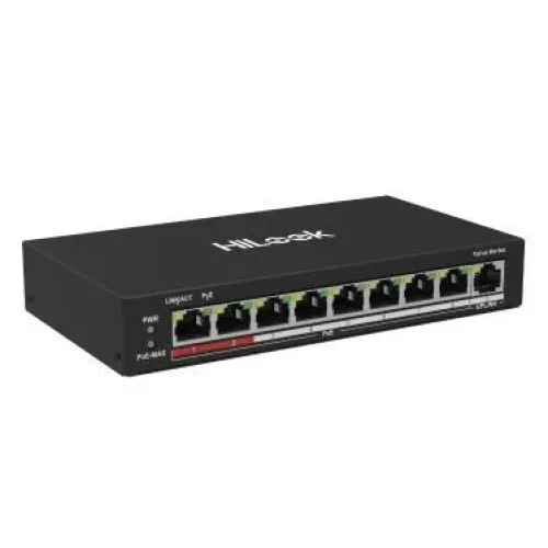 8 Port Fast Ethernet Unmanaged POE Switch