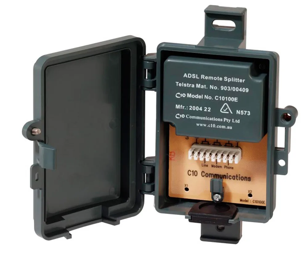 ADSL2 Filter/Splitter C10 External weatherproof
