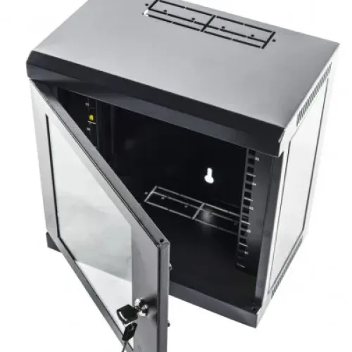 9RU 10″ Cabinet Black (200mm deep)